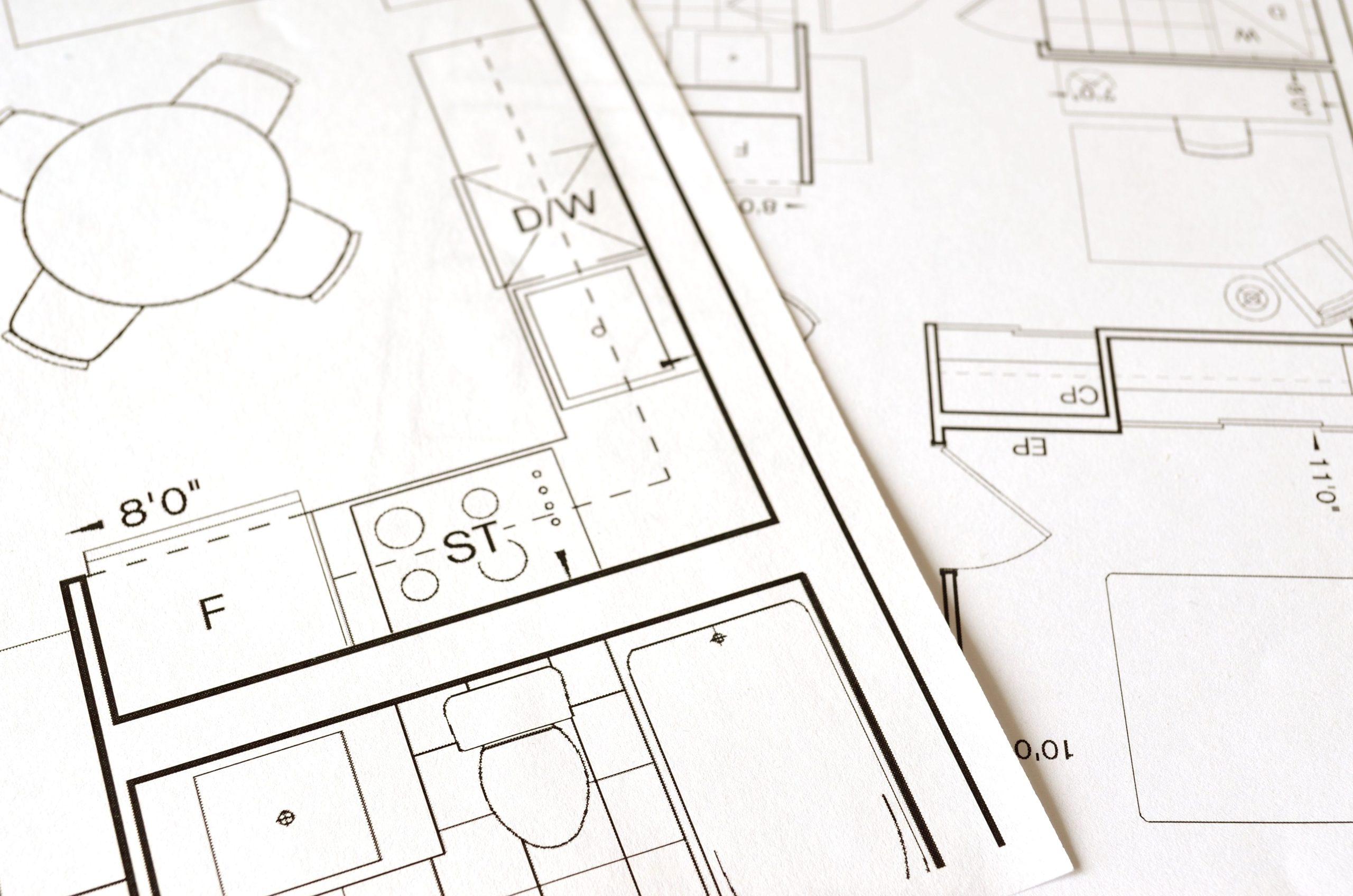 Plan architectural détaillé avec disposition des pièces